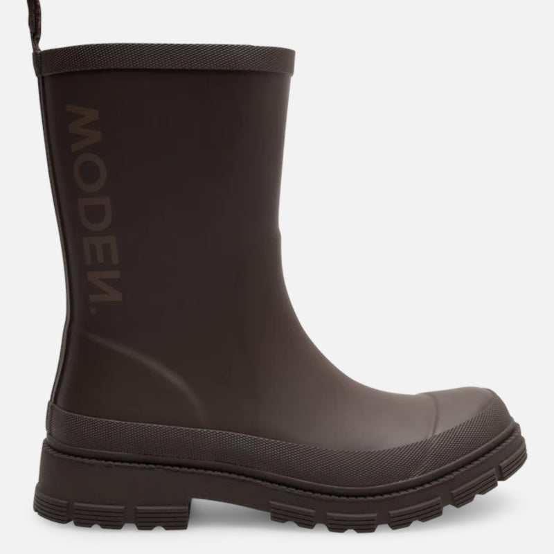 Woden Lia Waterproof Chocolate Gummistøvle Dame Brun