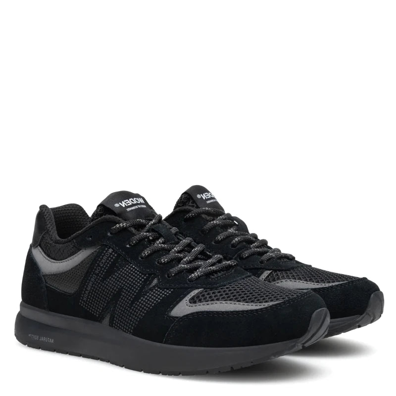 Woden Rigmor Open Mesh Sneaker Dame Sort