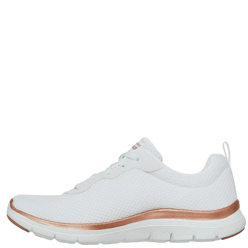 Skechers Flex Appeal 4.0 - Brilliant View sneakers dame hvid