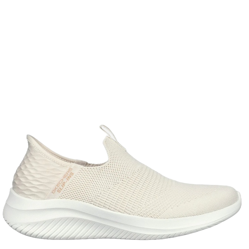 SKECHERS SLIP-INS SNEAKERS, I EN LÆKKER LYS FARVE, GOD AT GÅ I, OG MED EN DEJLIG COMFORT.