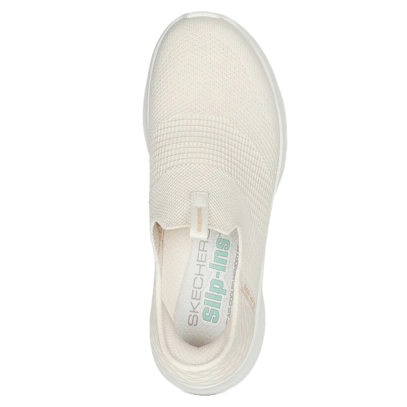 Skechers Slip-ins Ultra Flex 3.0 - Cozy Streak sneakers dame hvid