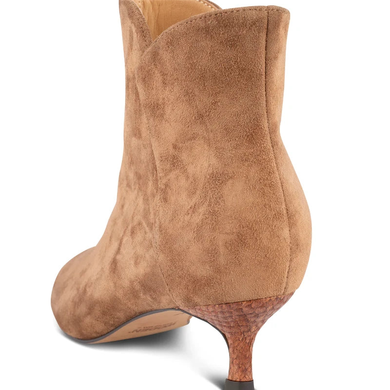 Woden Saga Zip S støvle dame brun