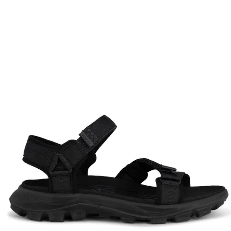 Woden Sandie Sandal Dame Sort