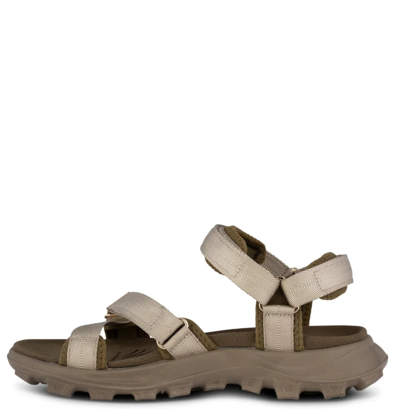 Woden Sandie Sandal Dame Grå