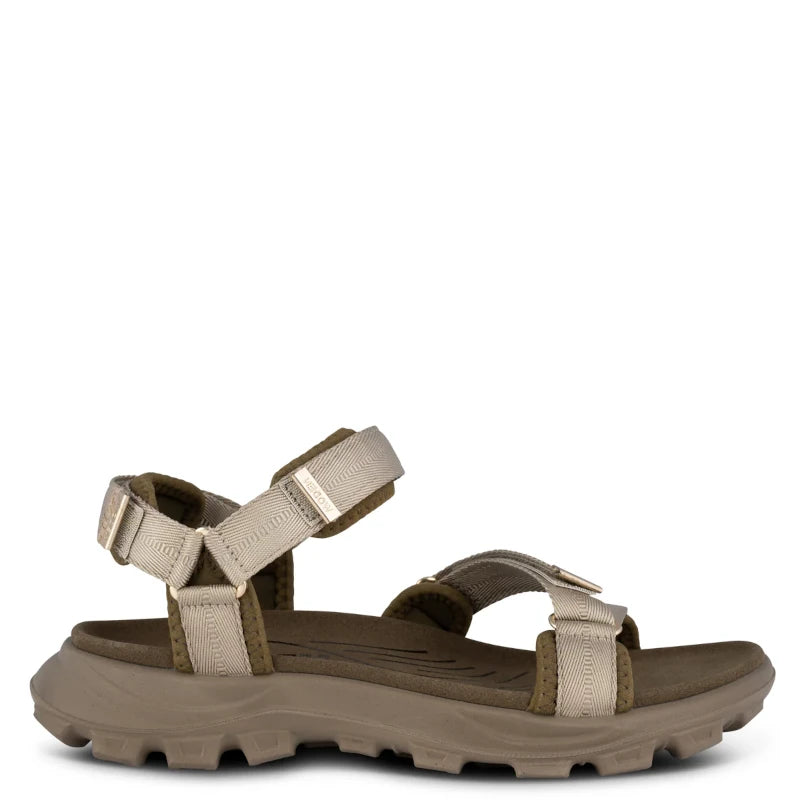 Woden Sandie Sandal Dame Grå
