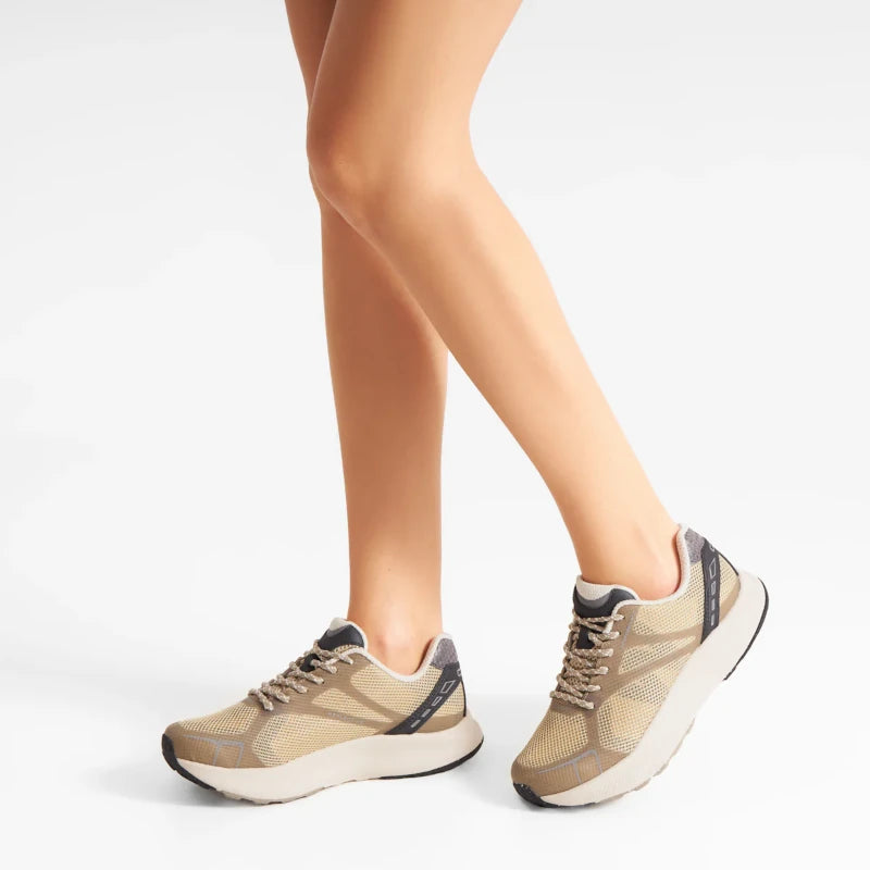 Woden Sara sneaker dame beige