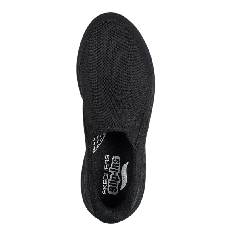 Skechers Slip-Ins M Go Walk Stability 2.0 Hyttesko Herre Sort