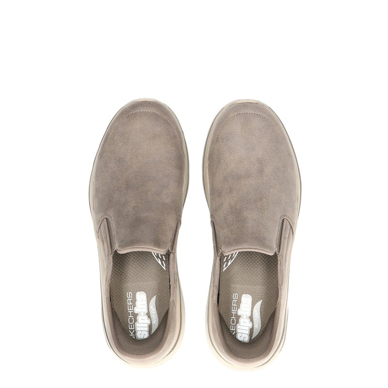 Skechers Slip-Ins GO WALK Arch Fit 2.0 – Quest Sneakers Herre Beige