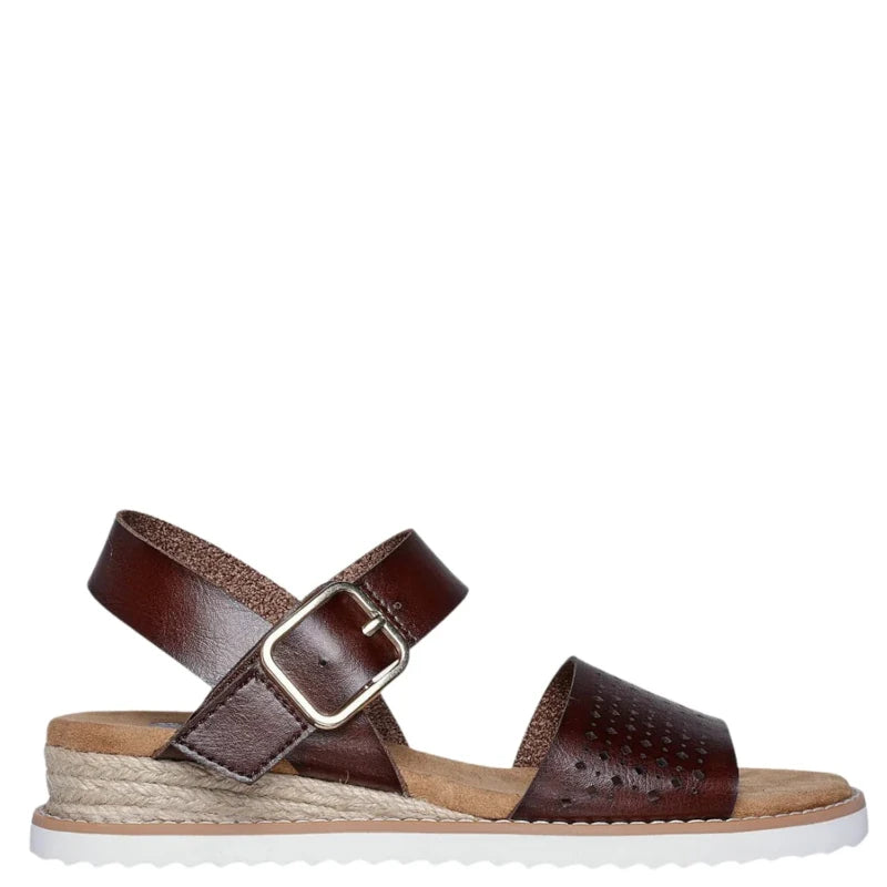 Skechers Desert Kiss - Sunny Flair sandal dame brun