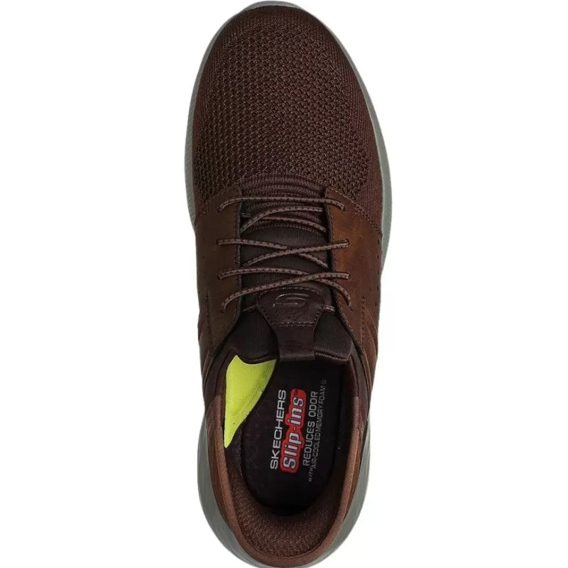 Skechers Garner – Newick Slip - Ins Sneakers Herre Brun