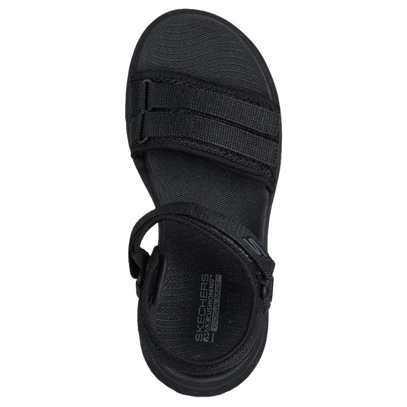 Skechers Max Cushioning Elite 2.0 Jessie Sandal Dame Sort