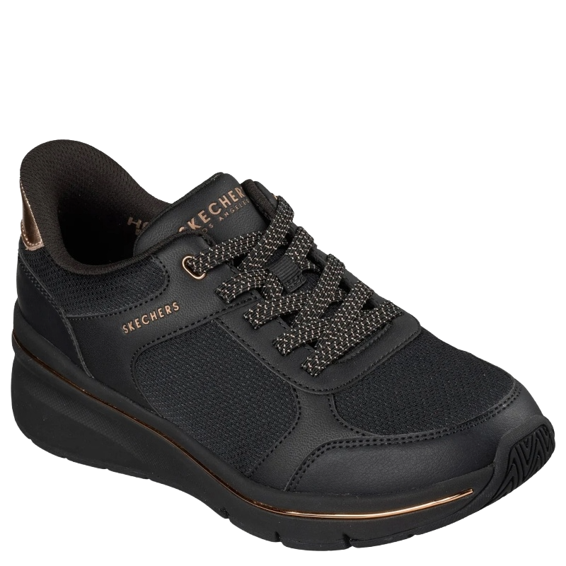 Skechers Slip-In: Billion Flex Livin' Lush Sneaker Dame Sort