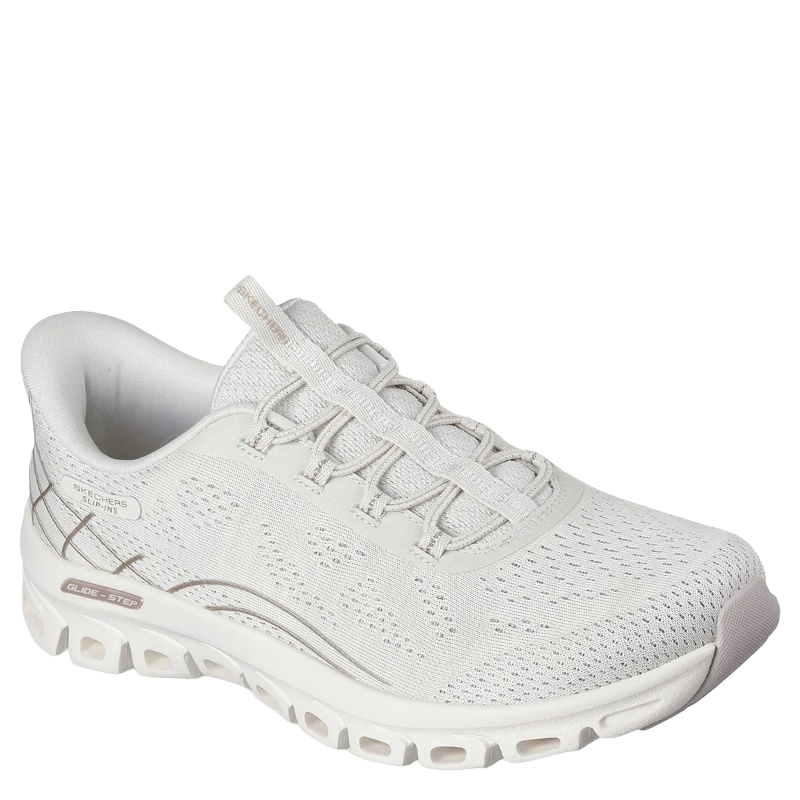 Skechers Slip-Ins: Arch Fit Go Walk Glide-Step Elevate Amaze Sneaker Dame Beige