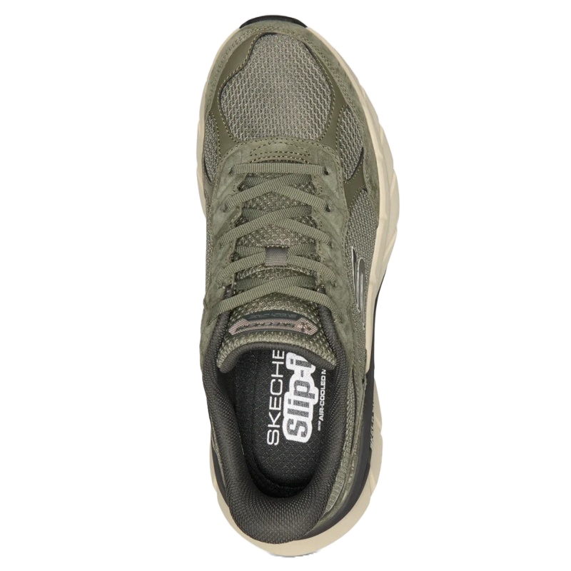 Skechers Slip-ins: Skech Cage Lexon Sneaker Herre Grøn