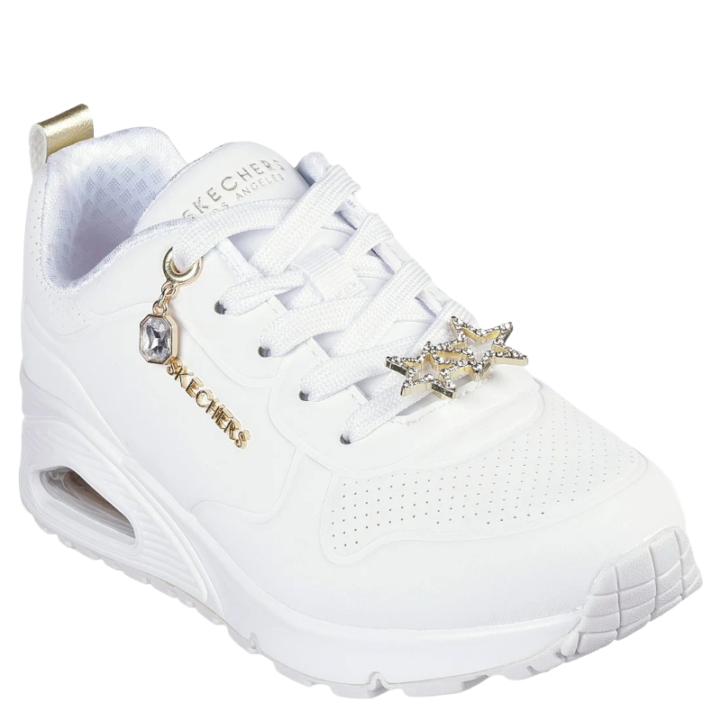Skechers Uno Gen1 Trendy Jewels Sneaker Børn Hvid