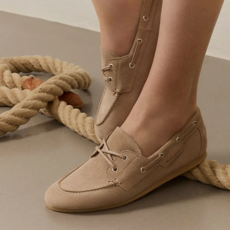 Tamaris 23602-341 Mokkasin Loafer Dame Beige