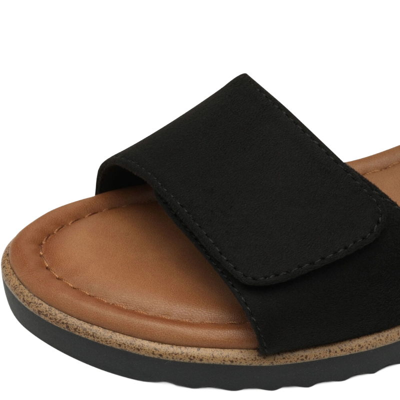 Tamaris 28118-001 Sandal Dame Sort