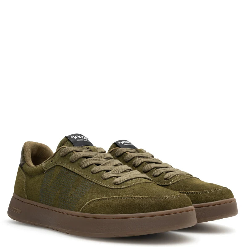 Woden Toke Dark Olive sneaker herre grøn