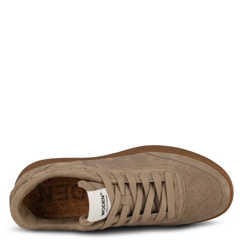 Woden Toke Silver Mink Sneaker herre beige