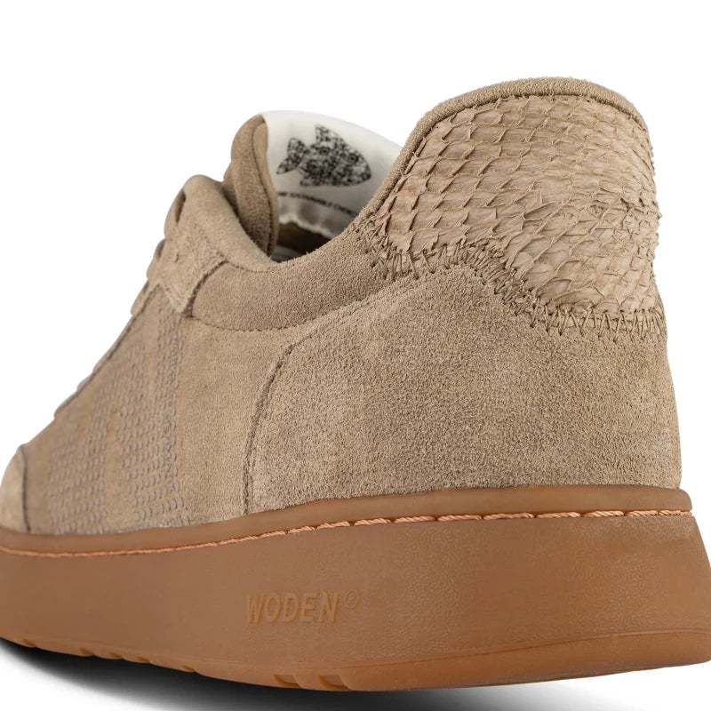 Woden Toke Silver Mink Sneaker herre beige