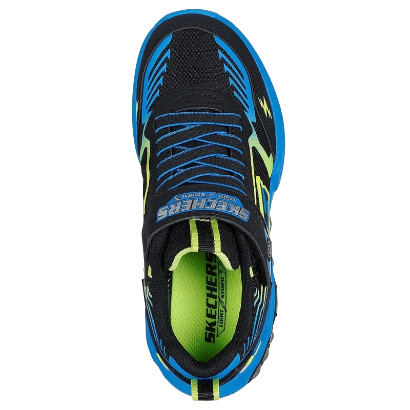 Skechers S-Lights: Light Storm 3.0 Sneaker Blinkesko Børn Blå