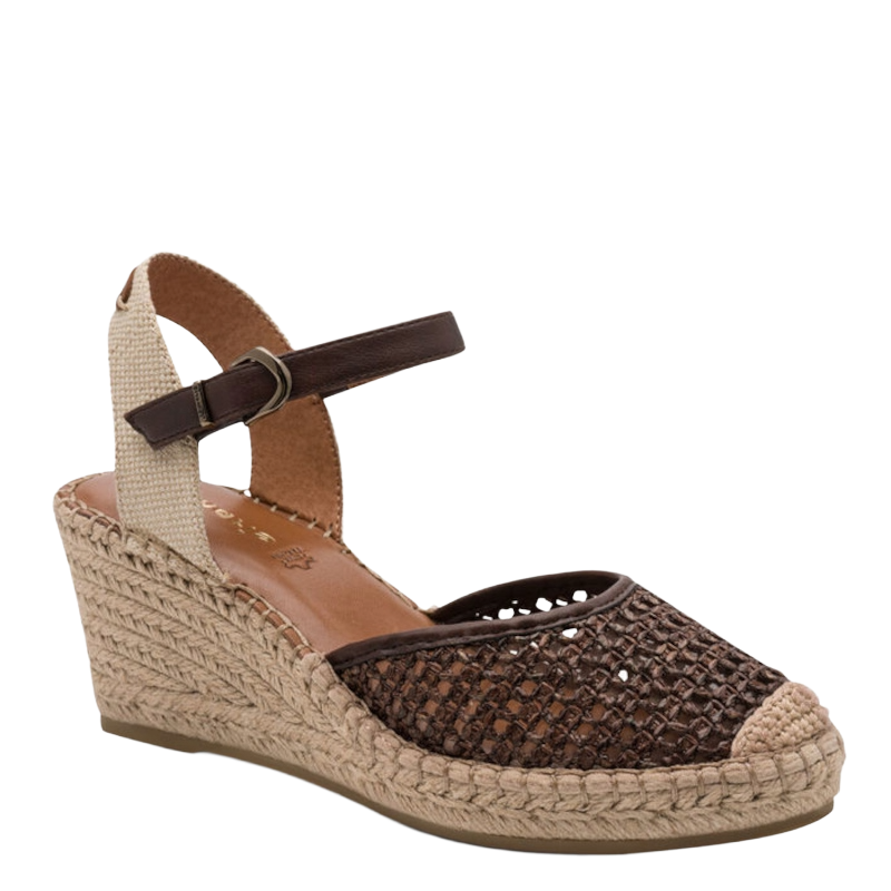 Tamaris 29610-304 Sandal Kilehæl Dame Brun