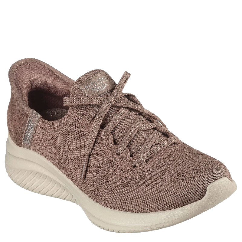 Skechers Martha Stewart Slip-Ins: Ultra Flex 3.0 Back On Track Sneaker Dame Brun