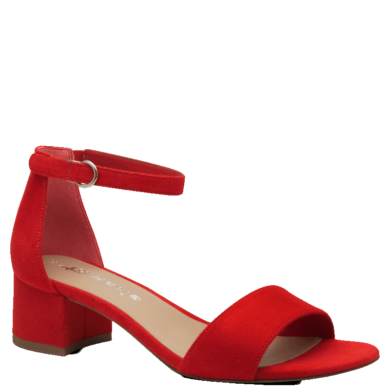 Tamaris Sandal Dame Rød