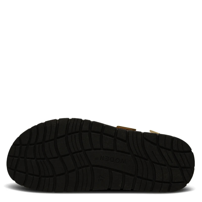Woden Louisa Latte dame sandal brun