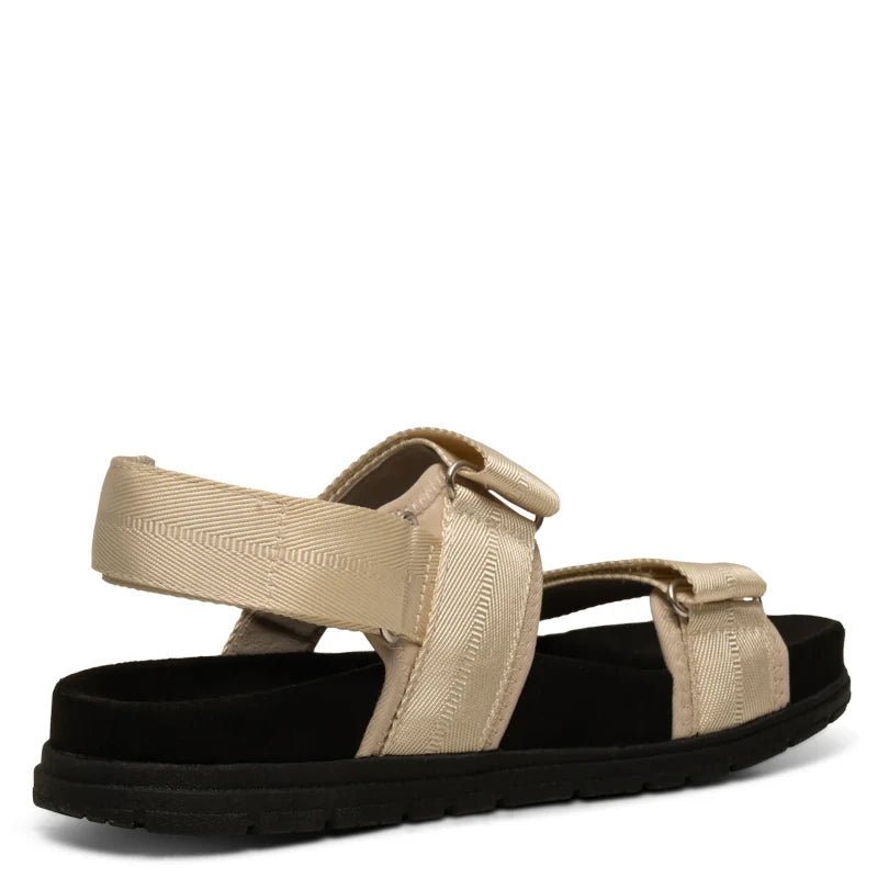 Woden Louisa Ivory dame sandal beige