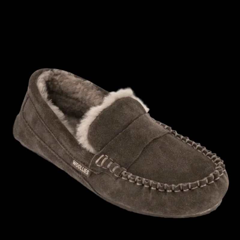 Woollies 1060-DBR Hjemmesko Dame Brun