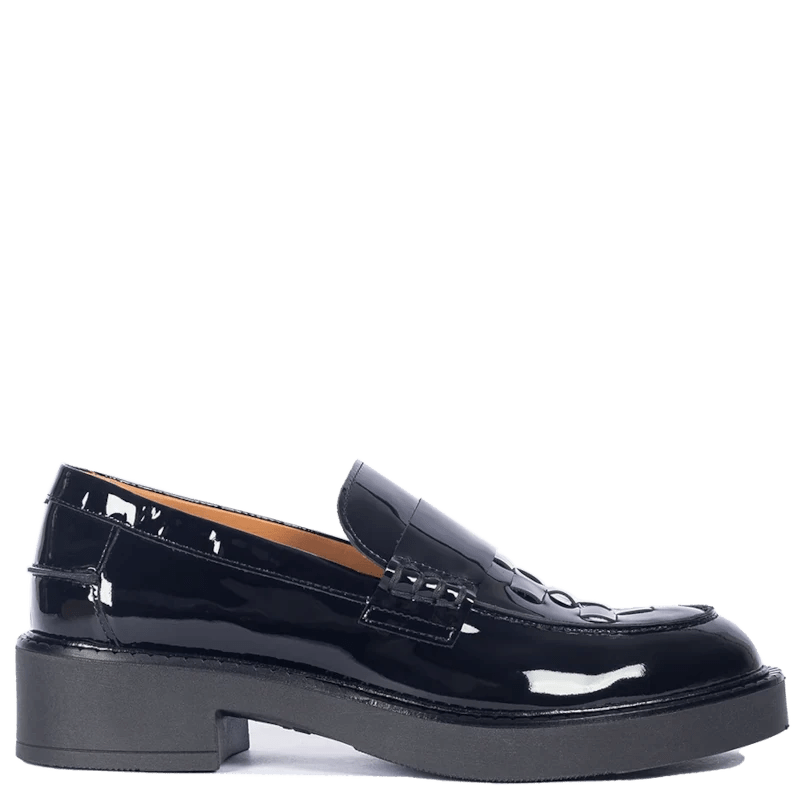 ANGULUS SORT LAK LOAFER - Peti Sko - Angulus