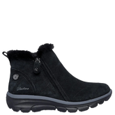 Skechers Relaxed Fit Easy Going High Zip 2 Waterproof Støvle Dame Sort