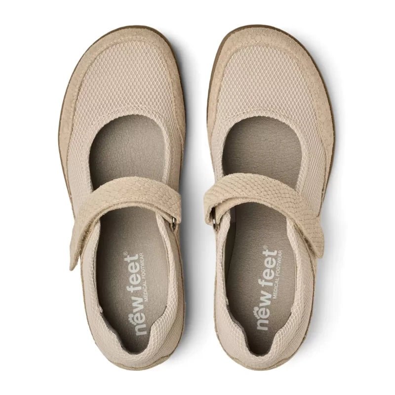 BEIGE 101-16 BALLERINA - Peti Sko - NEW FEET