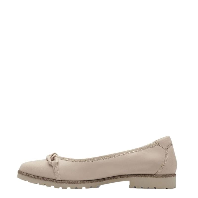 BEIGE BALLERINA - Peti Sko - TAMARIS