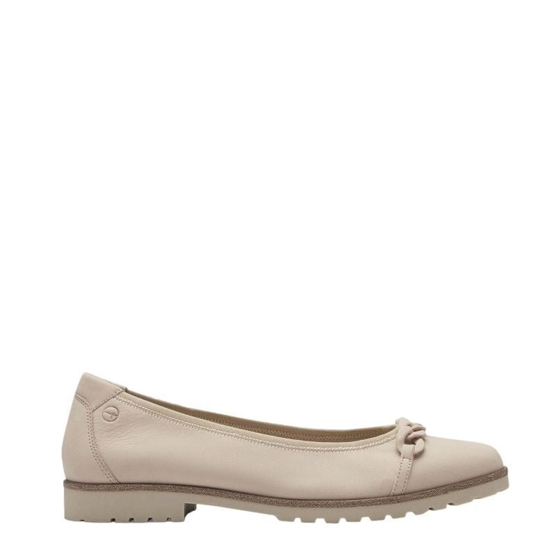 BEIGE BALLERINA - Peti Sko - TAMARIS