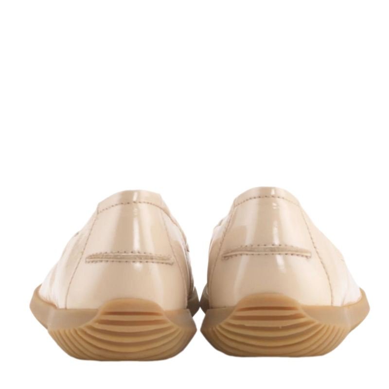 BEIGE MARIE LAK BALLERINA - Peti Sko - NATURE