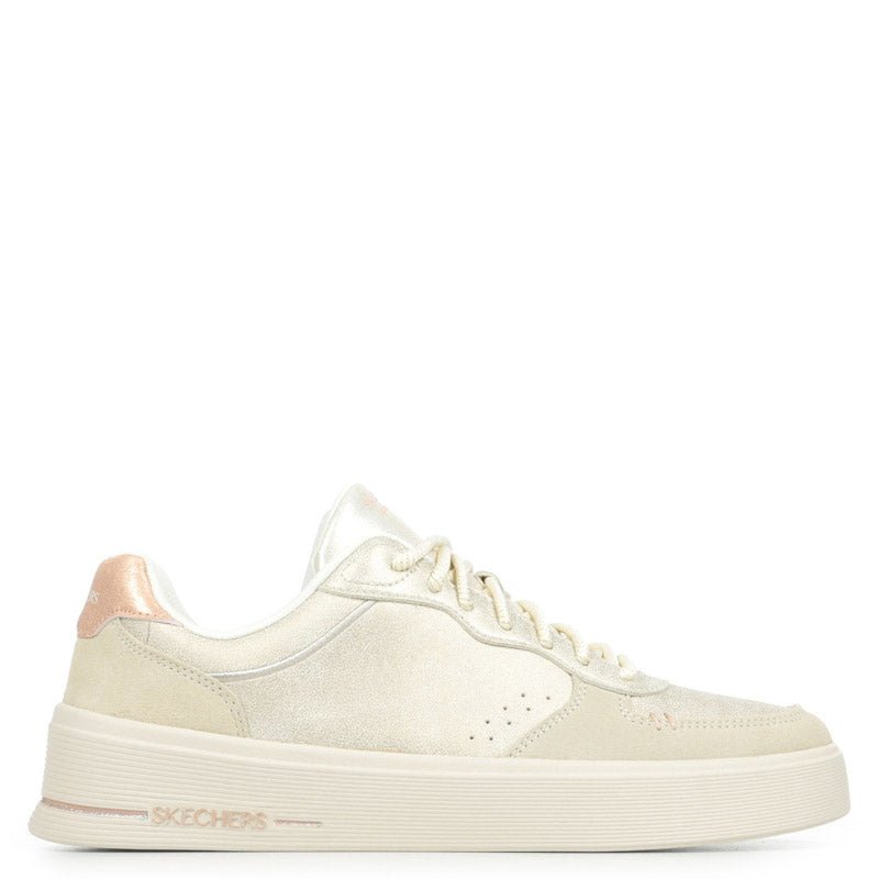 BEIGE SPORT COURT 2.0 - CORE ESSENTIEL - Peti Sko - SKECHERS