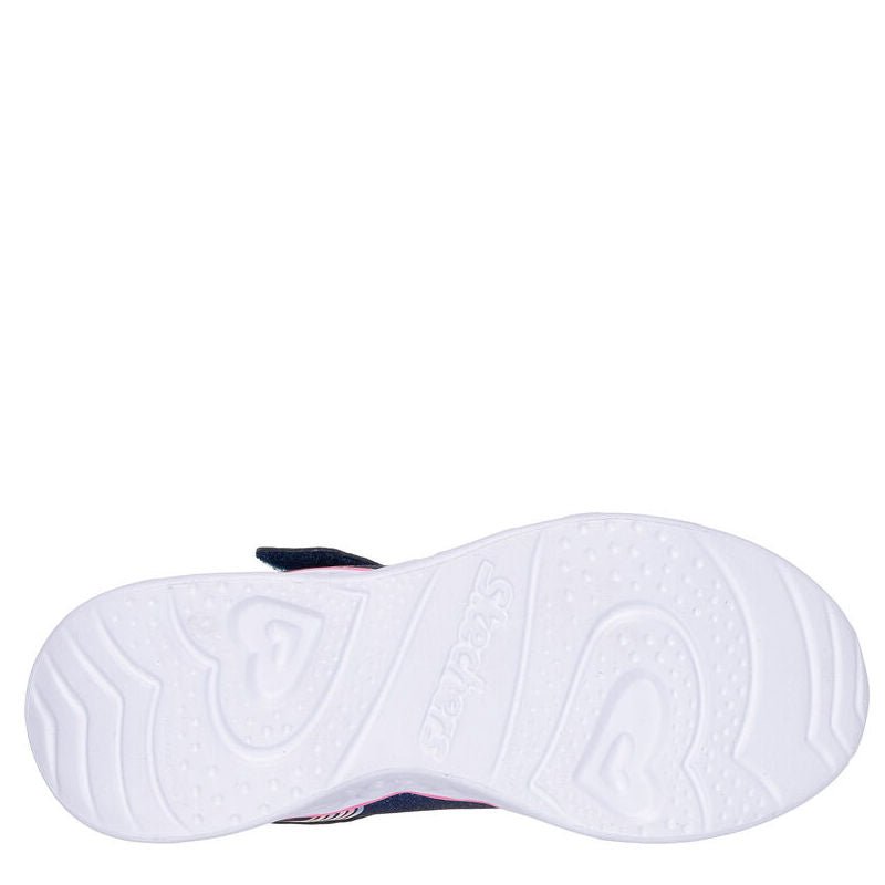 BLÅ HEART LIGHTS - RETRO HEARTS BLINKESKO - Peti Sko - SKECHERS