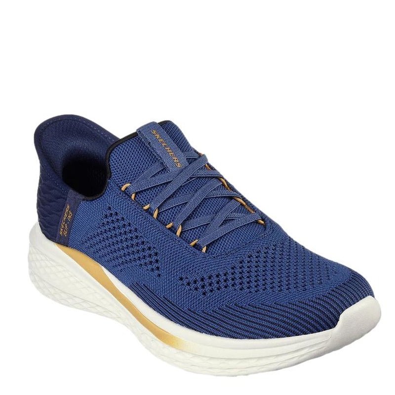 BLÅ RELAXED FIT: SLIP - INS: SLADE - QUINTO - Peti Sko - SKECHERS
