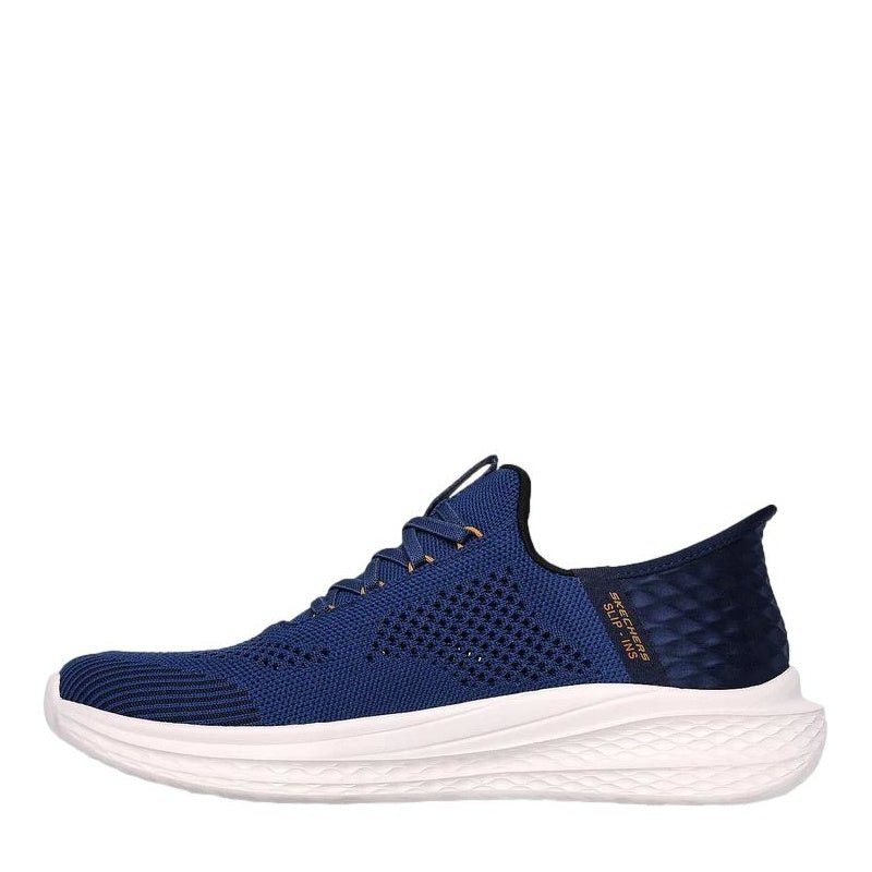 BLÅ RELAXED FIT: SLIP - INS: SLADE - QUINTO - Peti Sko - SKECHERS