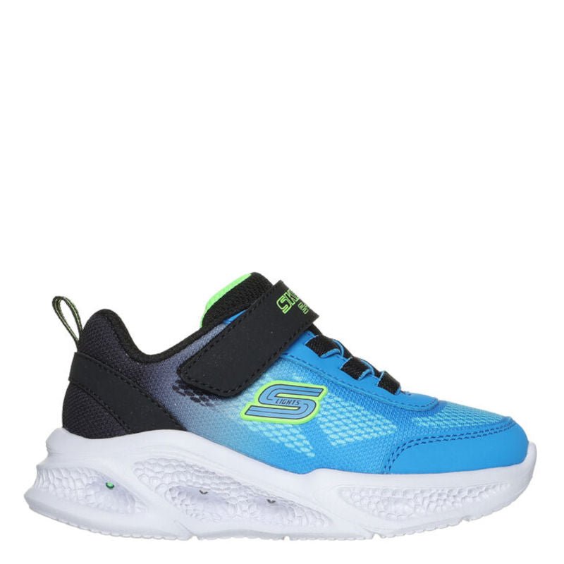 BLÅ S - LIGHTS: METEOR - LIGHTS - KRENDOX BLINKESKO - Peti Sko - SKECHERS