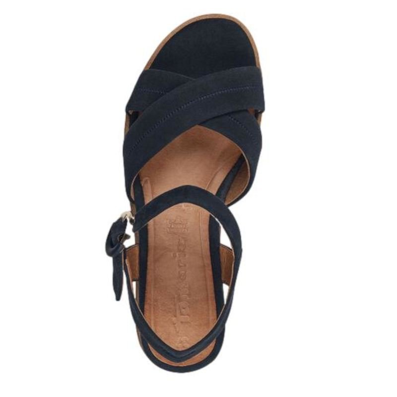 BLÅ SANDAL - Peti Sko - TAMARIS