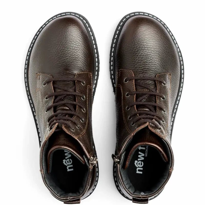BRUN 232 - 25 STØVLE - Peti Sko - NEW FEET