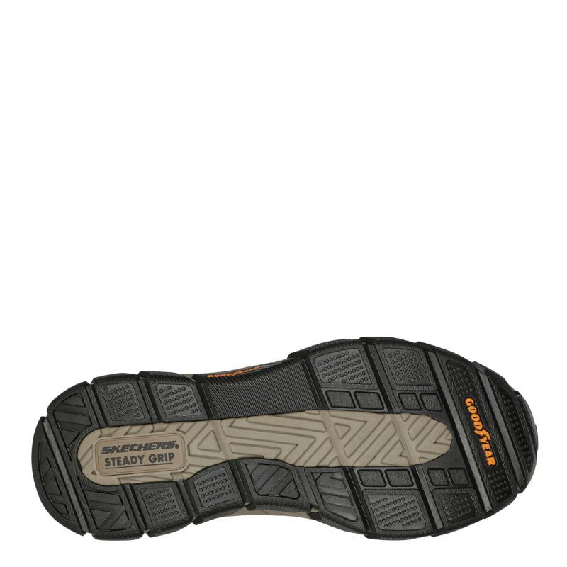 BRUN RELAXED FIT: SLIP-INS: RESPECTED - ELGIN - Peti Sko - SKECHERS