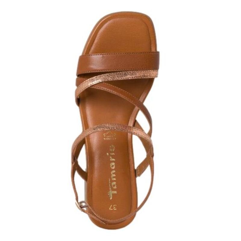 BRUN SANDAL - Peti Sko - TAMARIS