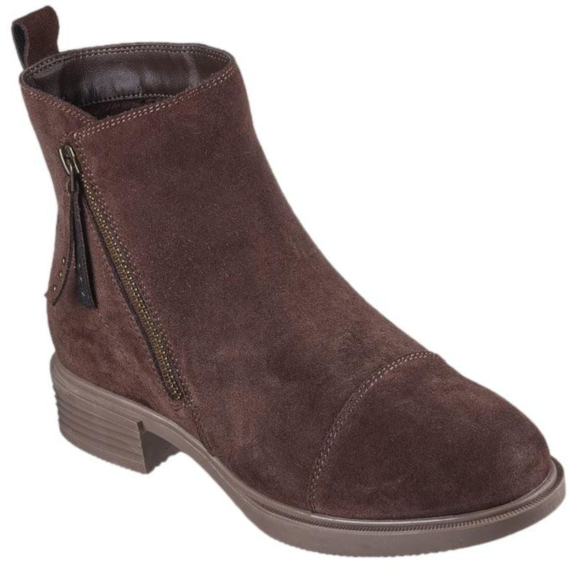 BRUN TENLEY - NEW CHANCE STØVLE - Peti Sko - SKECHERS