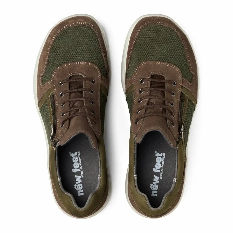 BRUN/GRØN 241 - 10 SKO - Peti Sko - NEW FEET