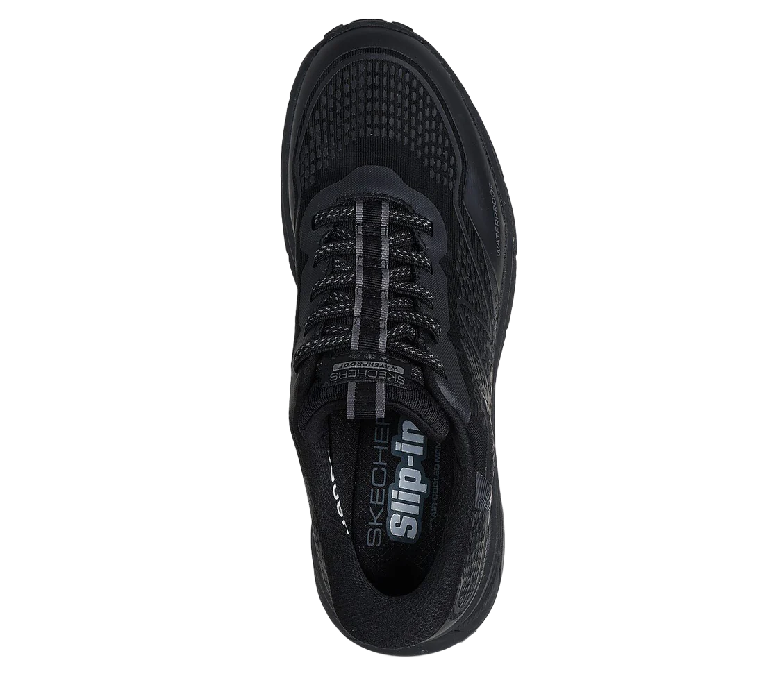 Skechers Slip-ins: Switch Back - Welch Creek Waterproof Sneaker Herre Sort