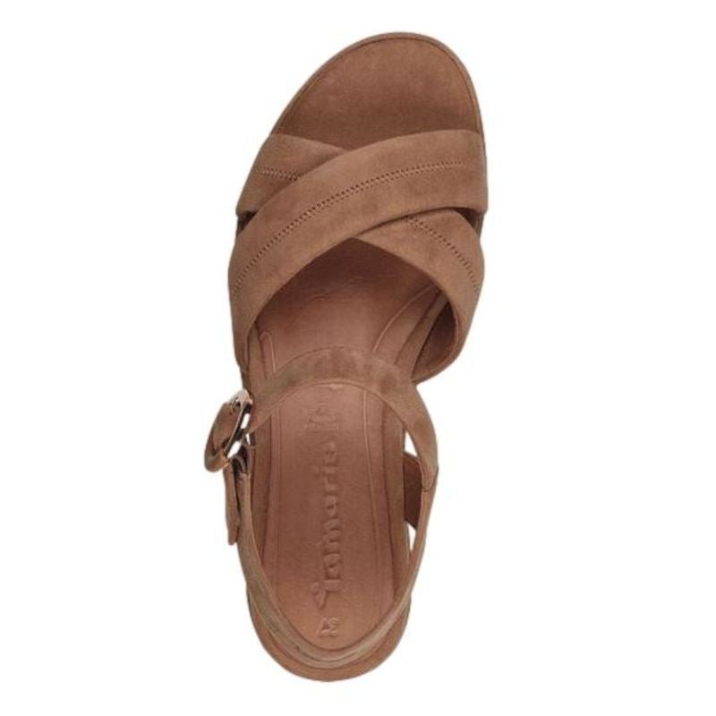 COGNAC SANDAL - Peti Sko - TAMARIS